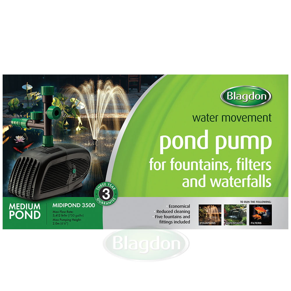 Midipond 3500 Pond Pump - PetWorld