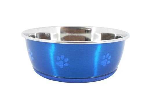 Super Fusion Blue Fashion Dog Bowl 1900ml - PetWorld