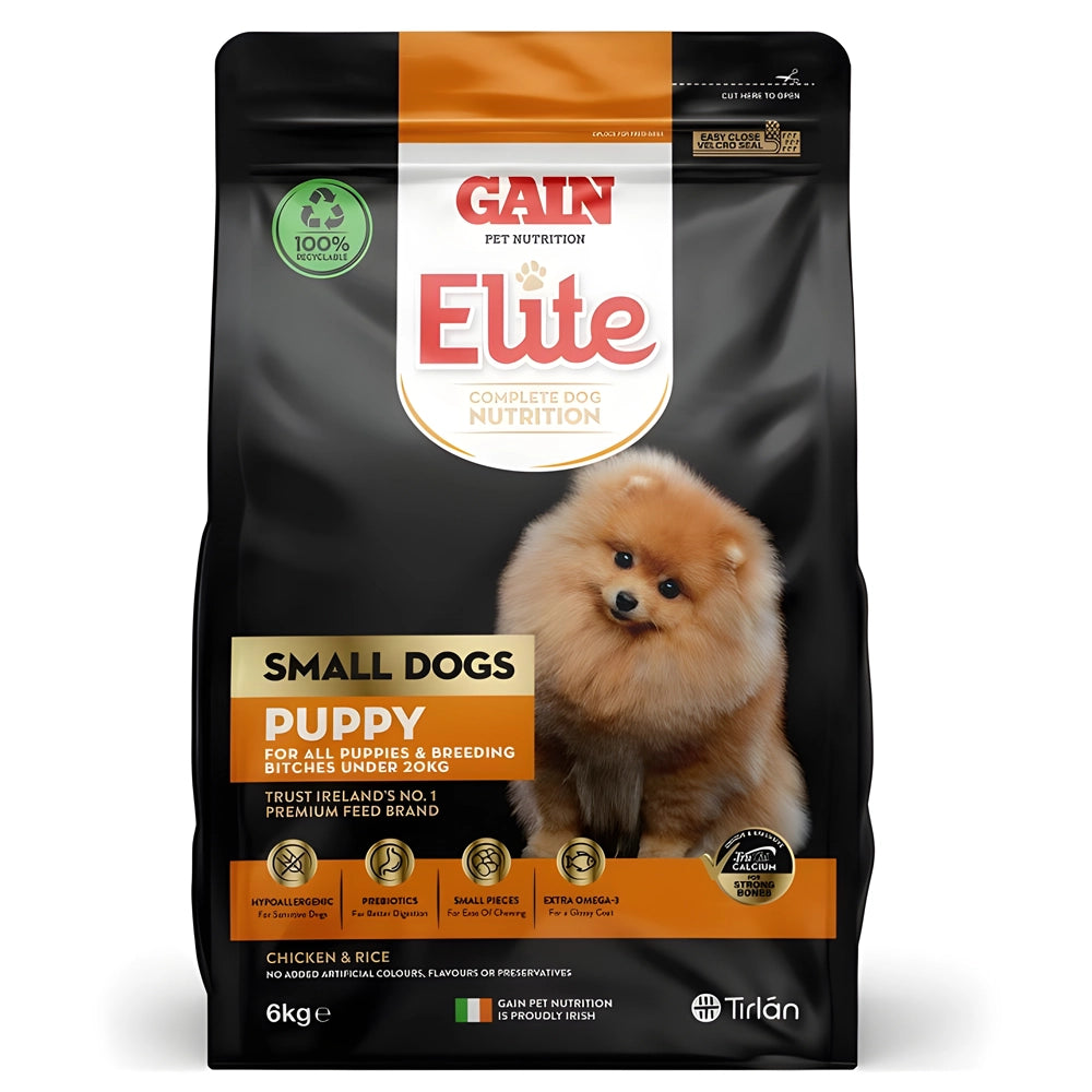 Gain Elite Small Breed Puppy Dog Food Chicken