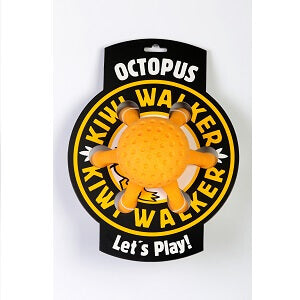 Kiwi Walker Lets Play Octopus Latex Dog Toy - PetWorld