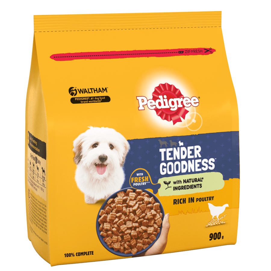 Pedigree Tender Goodness Small Dog food Poultry 2.6kg - PetWorld