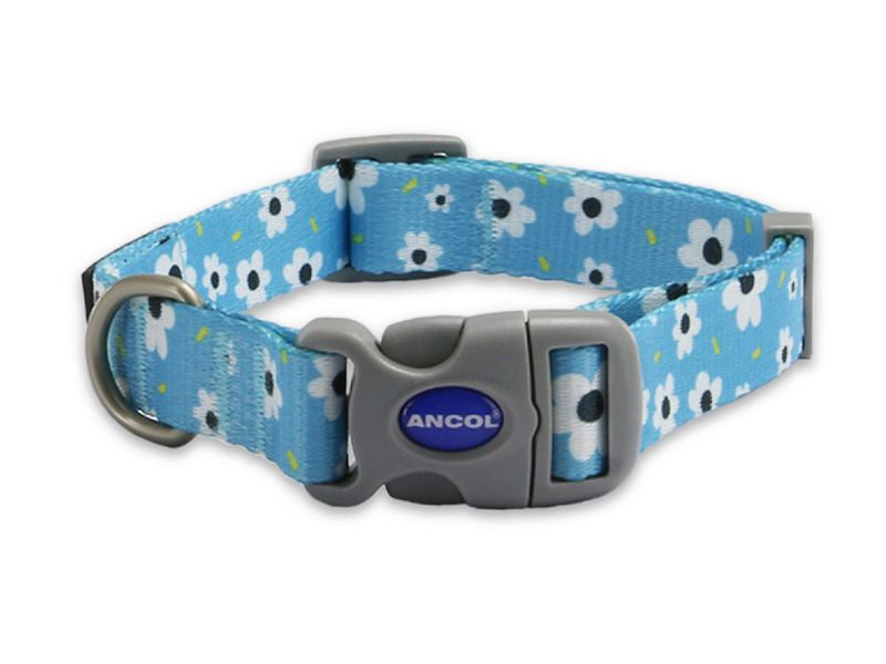 Soho Daisy Nylon Adjustable Dog Collar - Main Image
