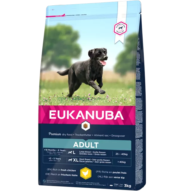 Eukanuba Large Breed Adult Chicken 2kg – Tailored Nutrition for