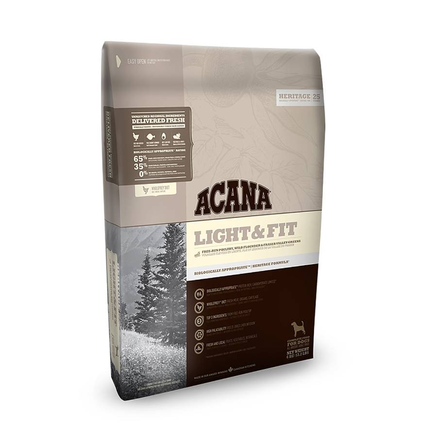 acana light and fit dry dog food