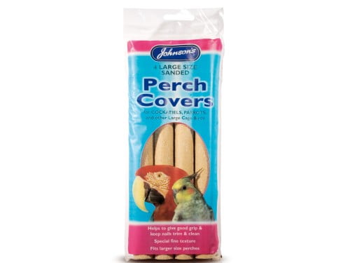 Johnson's Cockatiel Sand Perch Covers 4pk - PetWorld