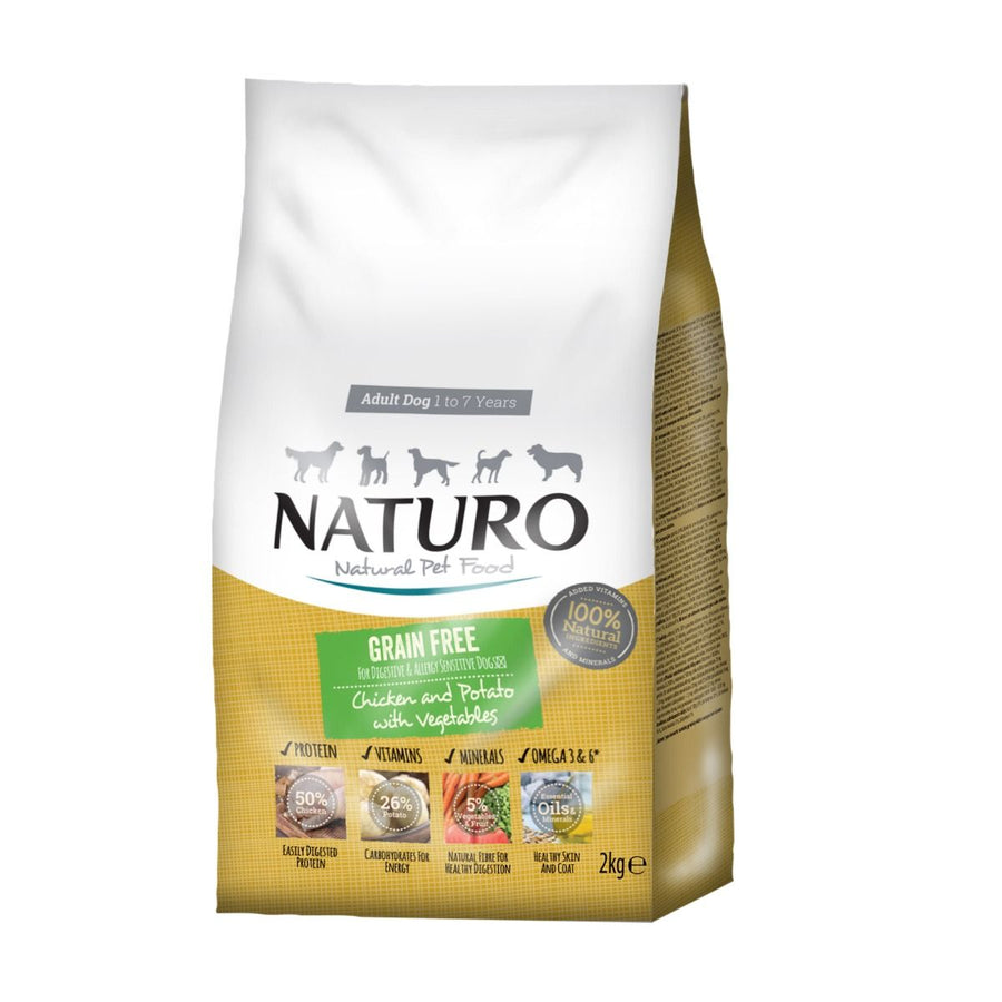 naturo dry dog food chicke