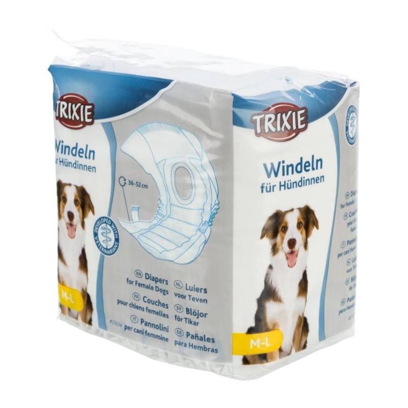 Trixie Diapers For Male Dogs x 12 - PetWorld