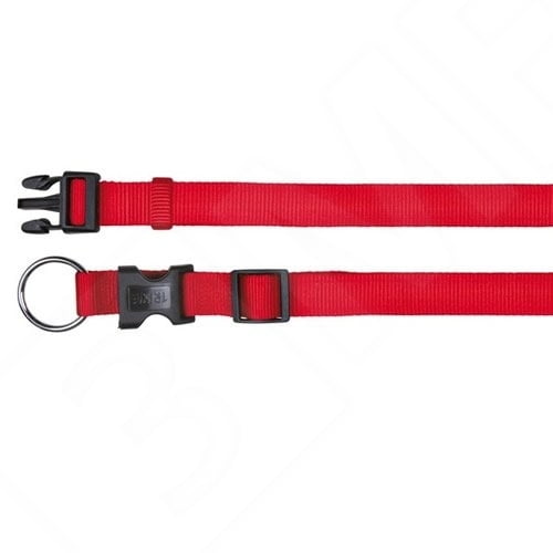 Trixie Premium Adjustable Collar Medium-Large Red - PetWorld