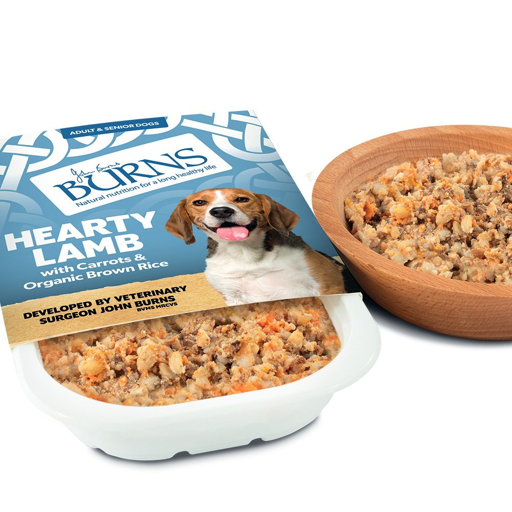 Burns Hearty Lamb with Carrots & Organic Brown Rice 400g - PetWorld