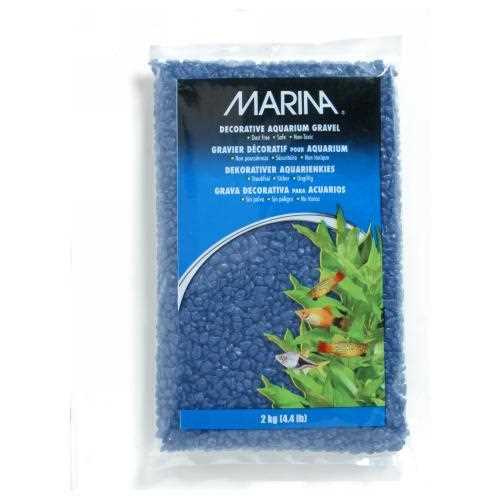 Create a colourful aquascape in your aquarium with Marina Decorative Gravel. The gravel is epoxy-coated, which makes the gravel inert and prevents any adverse effects on water chemistry. Research shows that epoxy-coated gravel provides an optimum surface for the colonization of beneficial bacteria, which in turn provide biological filtration for clear and healthy water. The gravel is dust free and is available in a wide variety of colours. For fresh water and saltwater aquariums. Colour: Blue. Size: 4-7mm (