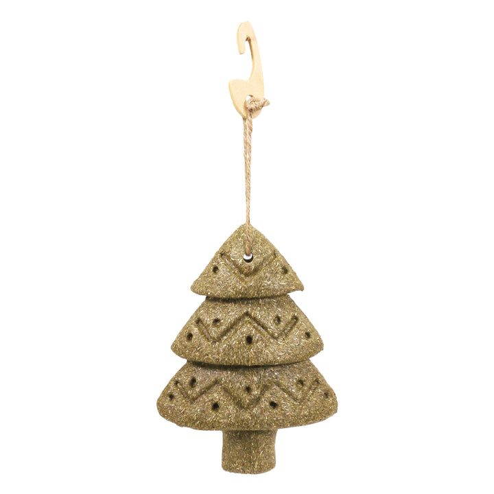 Cupid and Comet Timothy Festive Tree Gnaw 16cm