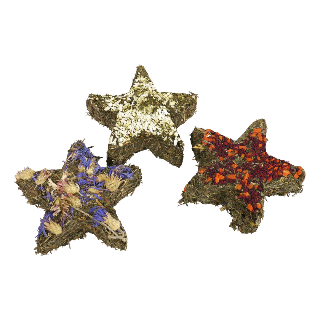 Cupid and Comet C&C Natural Herb 'n' Hay Star Trio 90g