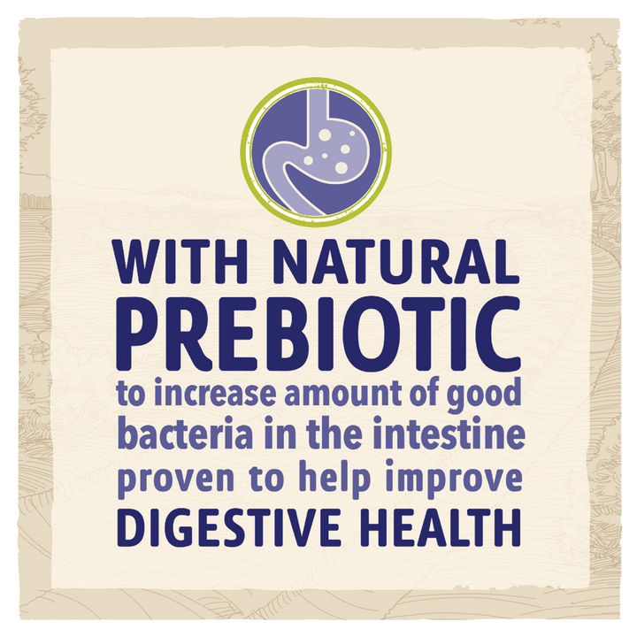 BETA Puppy with natural prebiotic proven to help improve digestive health