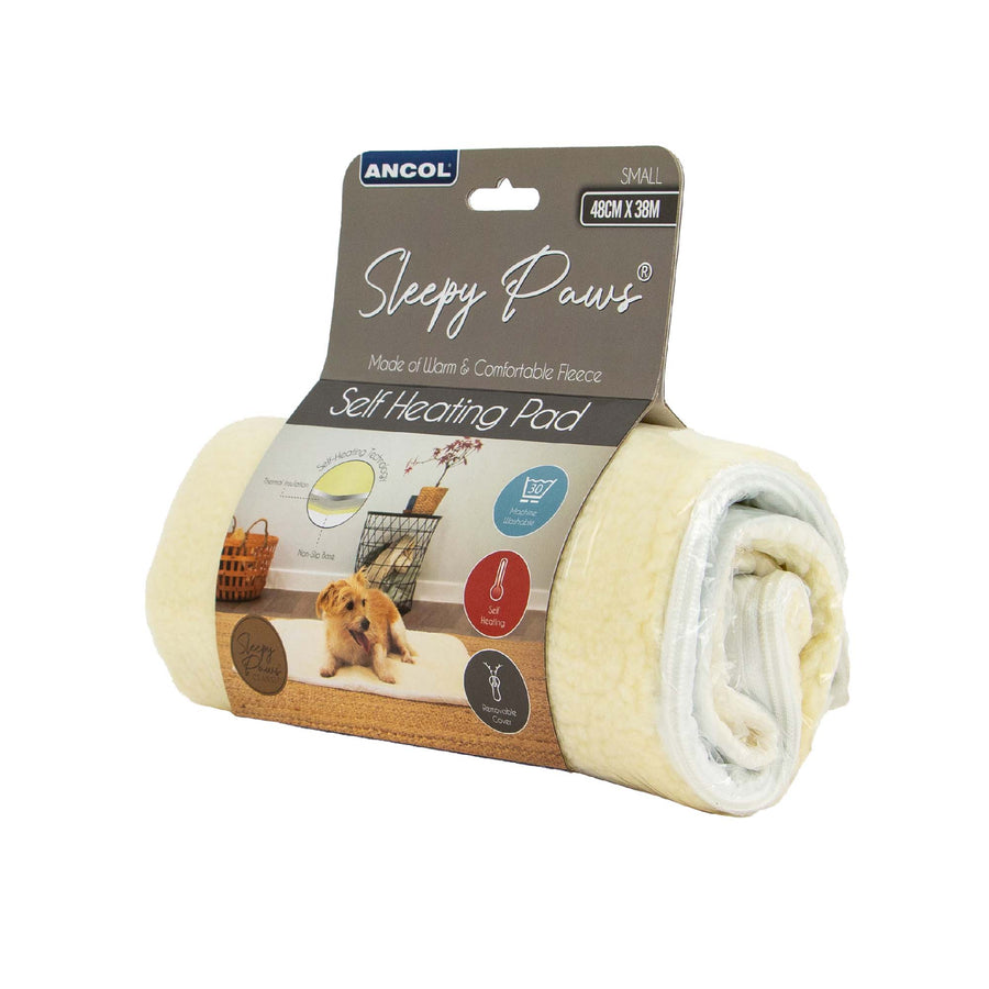 Ancol Sleepy Paws Self Heating Pet Pad in current packaging, rolled