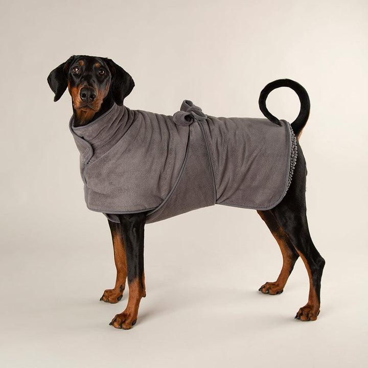 Scruffs Deluxe Drying Robe Grey