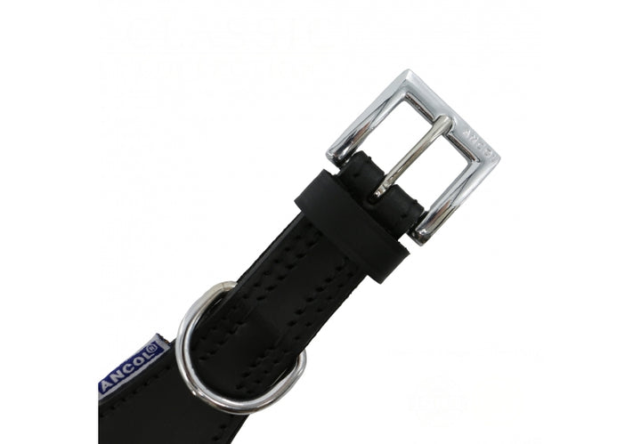 Ancol Heritage Padded Hound Collar Black