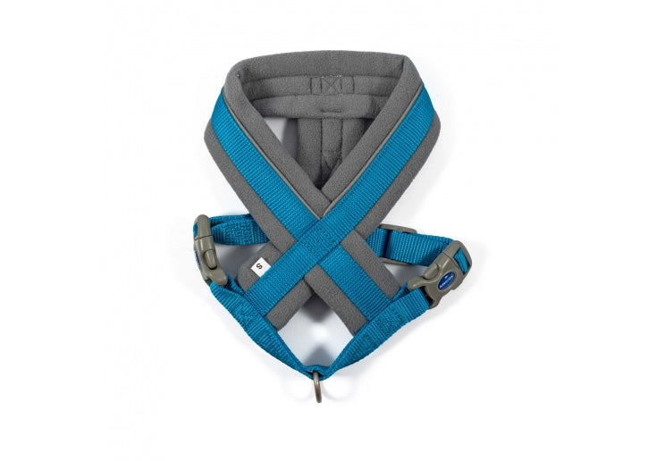 Ancol Viva Padded Harness Blue