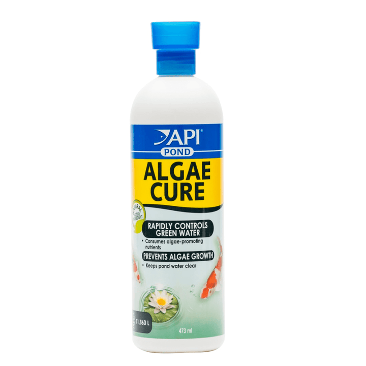 API Pond Algae Cure 473ml bottle, front