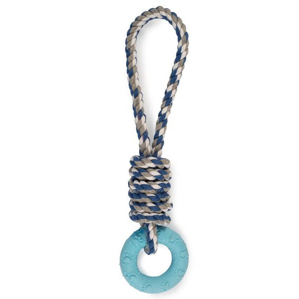 Ancol Small Bite Rope + Ring Toy 31cm