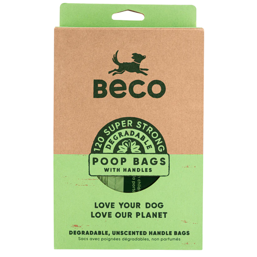 Degradable dog poop bags
