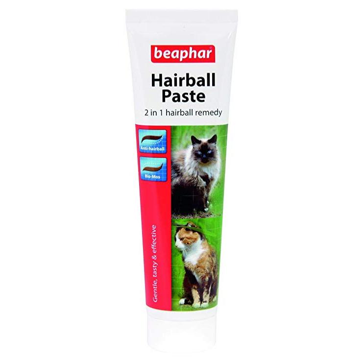 Beaphar Dual Action Cat Hairball Remedy Paste.