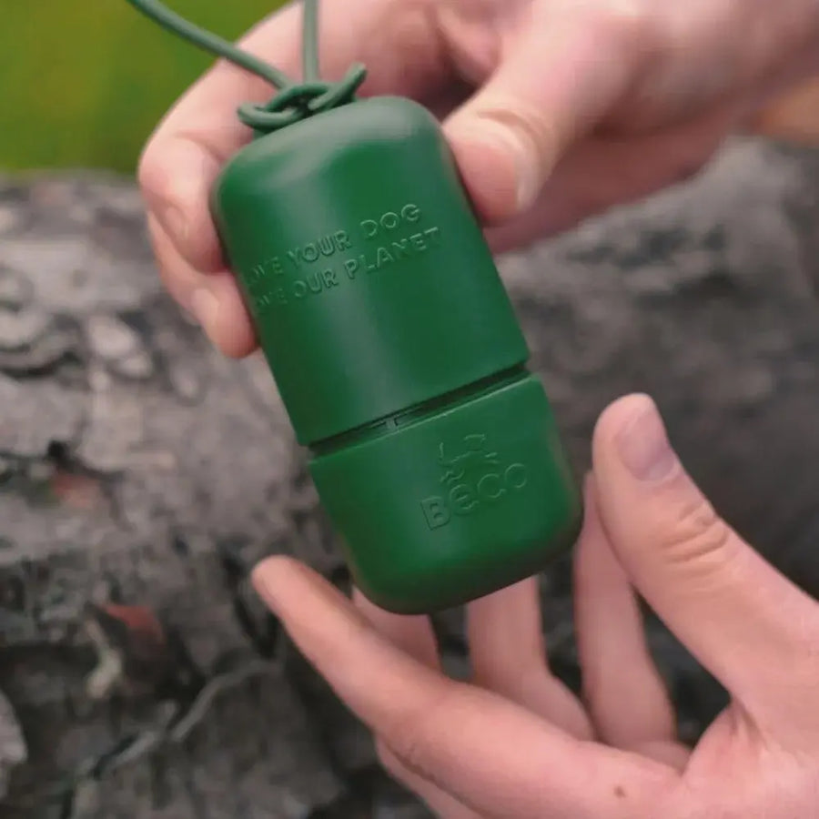 Eco poop bag dispenser