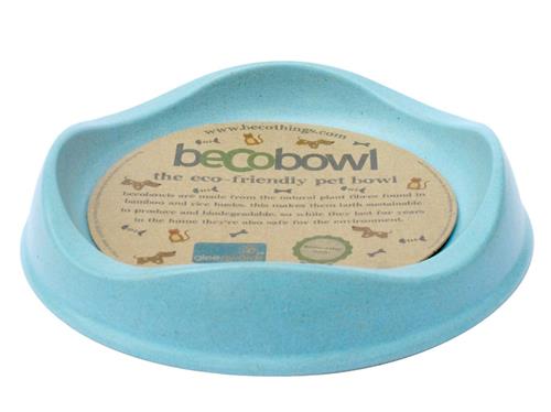 Becobowl Eco-Friendly Cat Bowl Blue