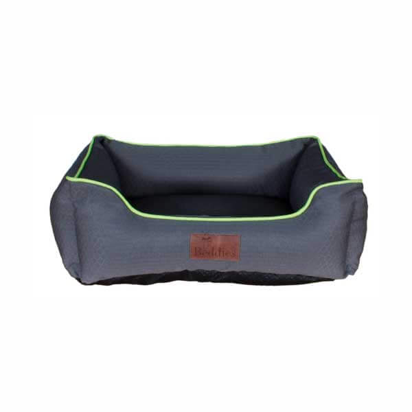 Beddies Waterproof Dog Lounger (Charcoal/Lime)