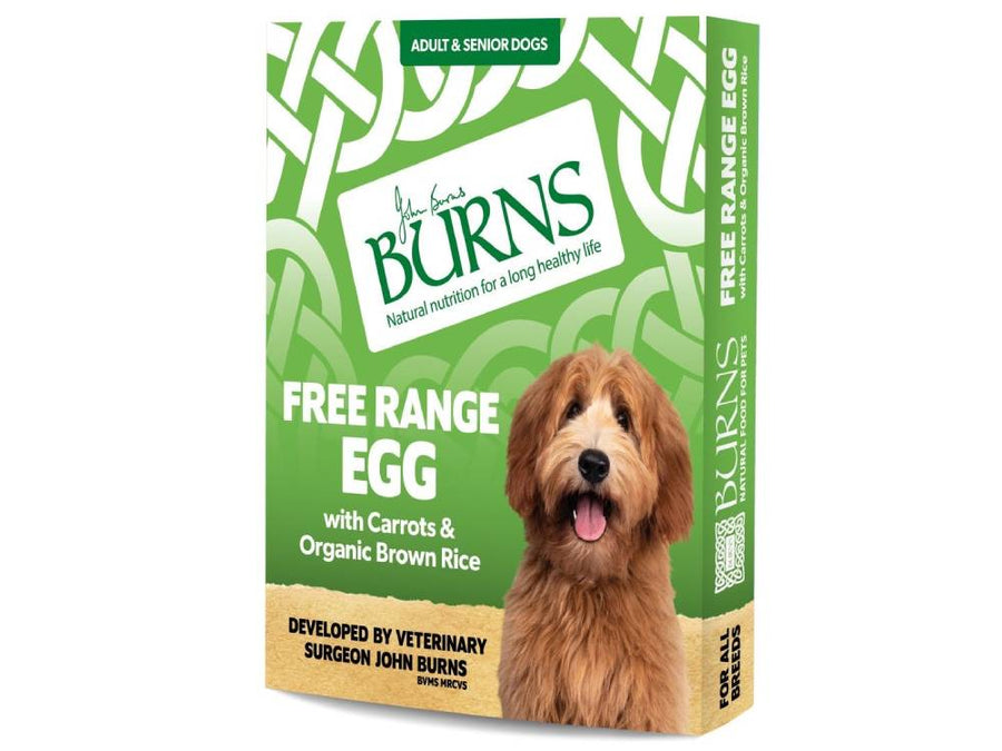 Burns Free Range Egg with Carrots & Organic Brown Rice