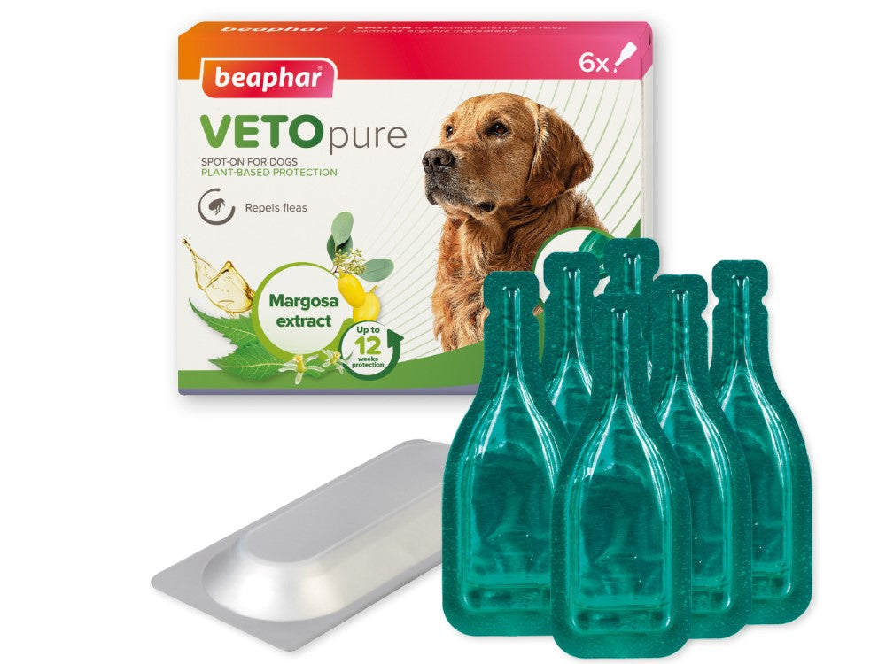 Beaphar Vetopure Natural Spot On For Medium/Large Dog
