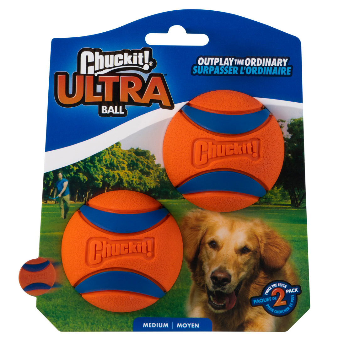 Chuckit! Ultra Ball 2 Pack Dog Toy