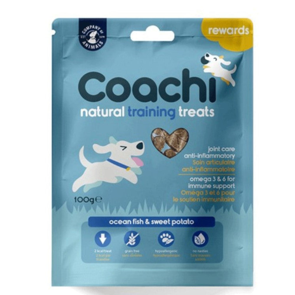Coachi Training Dog Treats Ocean Fish 100g
