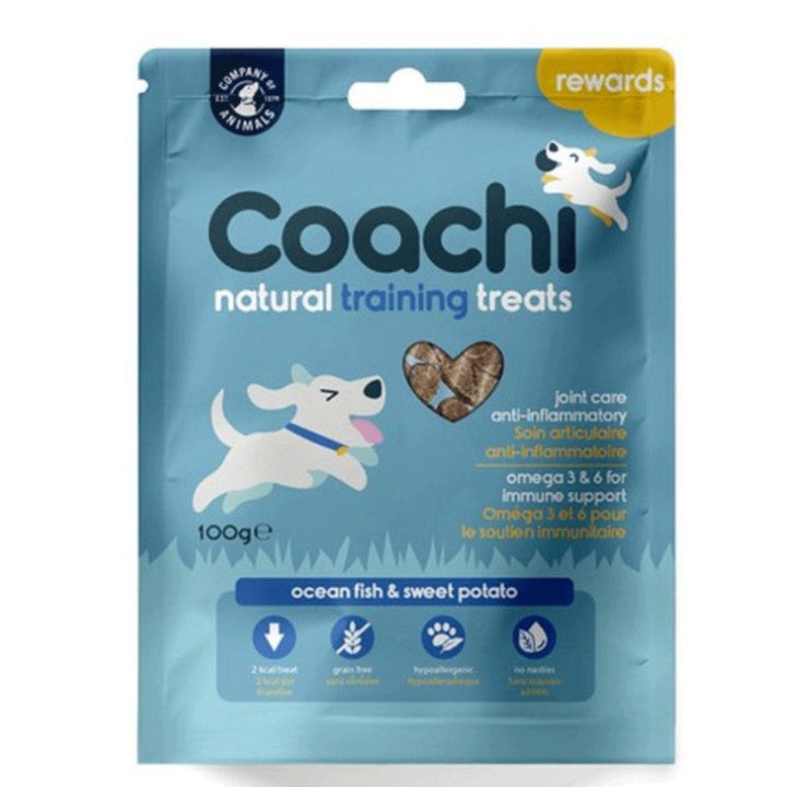 Coachi Training Dog Treats Ocean Fish 100g