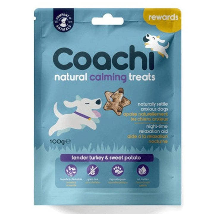 Coachi Calming Dog Treats Turkey 100g