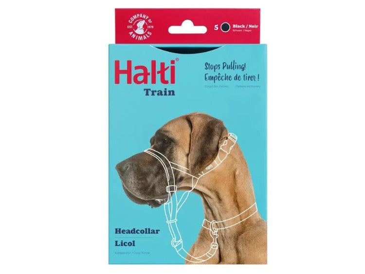 Halti Dog Head Collar Black Size 5