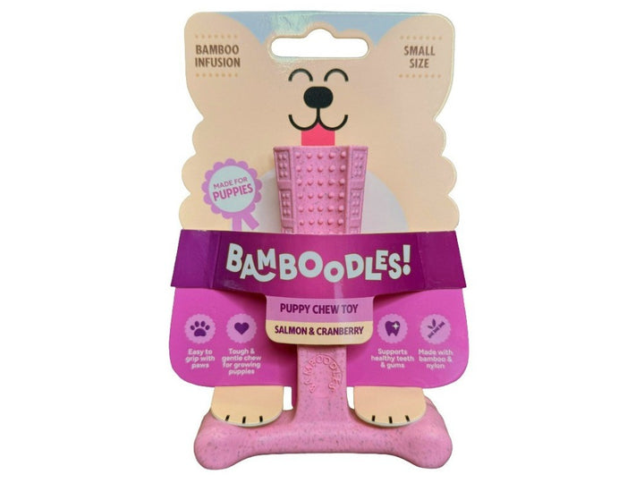 Bamboodles Puppy T-bone Salmon and Cranberry