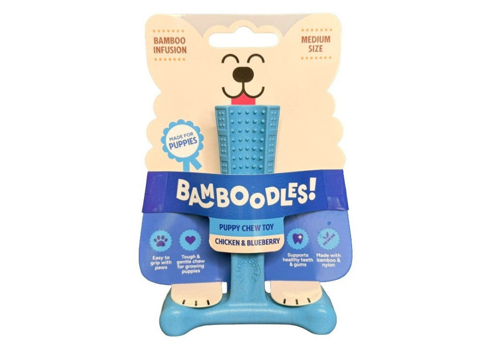 Bamboodles Puppy T-bone Chicken and Blueberry