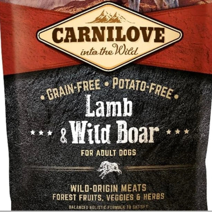 Carnilove Lamb and Wild Boar Adult Dog Food