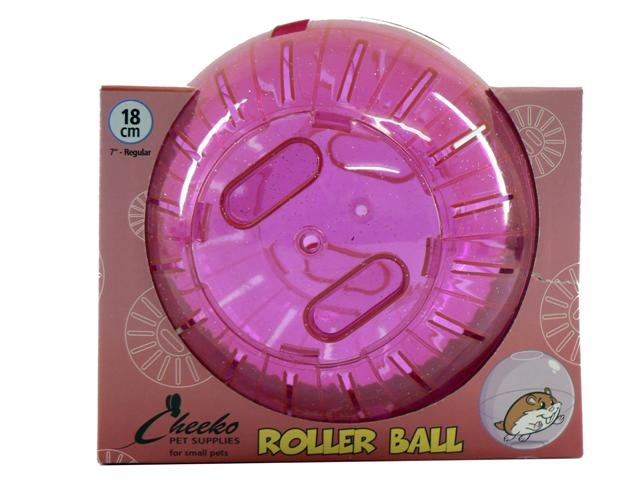 Cheeko Hamster Ball Pink 7" - PetWorld