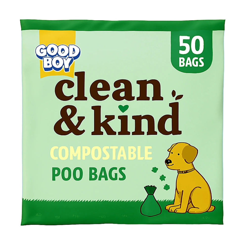 green compostable poo bag 