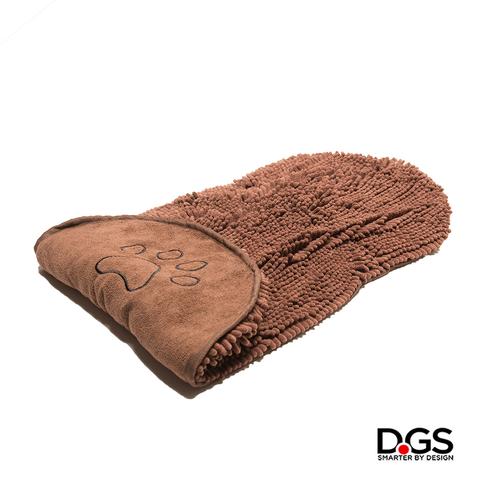 Dirty Dog Shammy Grey Towel 13x31 Inches - PetWorld