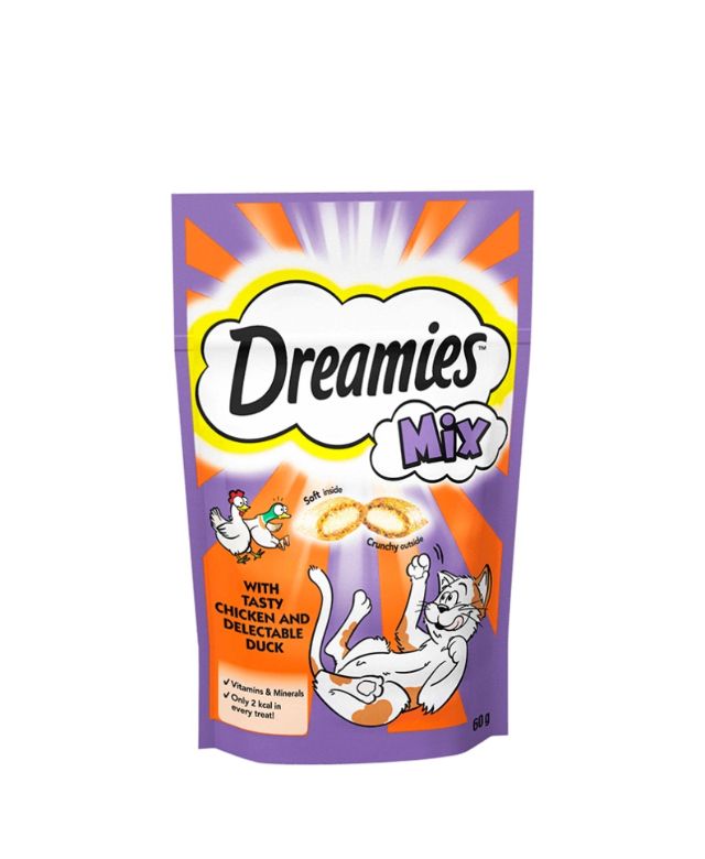 DREAMIES CHICKEN AND DUCK
