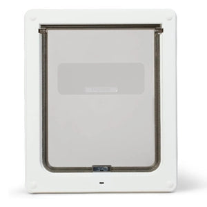 Dog Mate Lockable Medium Dog Door – White