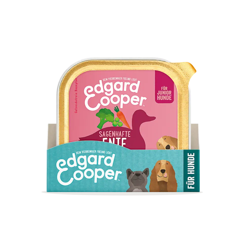 Edgard & Cooper Grain Free Wet Puppy Food Duck & Chicken