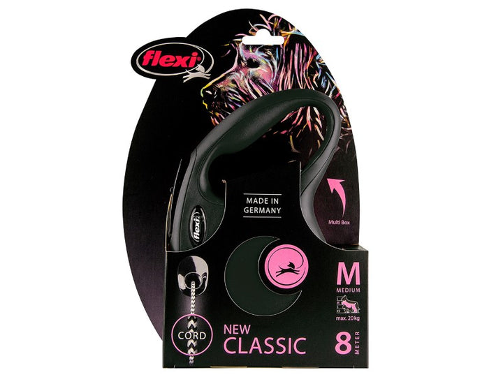 Flexi Classic Cord 8m Retractable Lead Medium