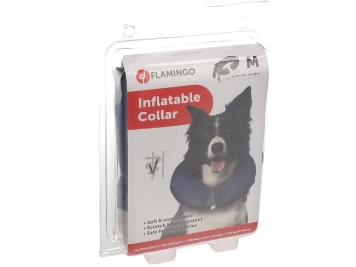 Flamingo Inflatable Dog Collar