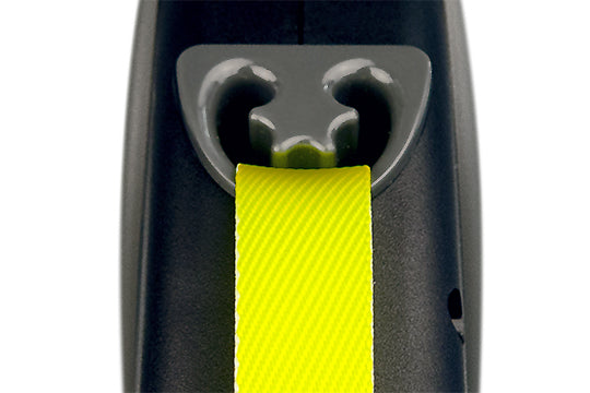 Flexi Giant Neon tape guide with neon yellow tape close up