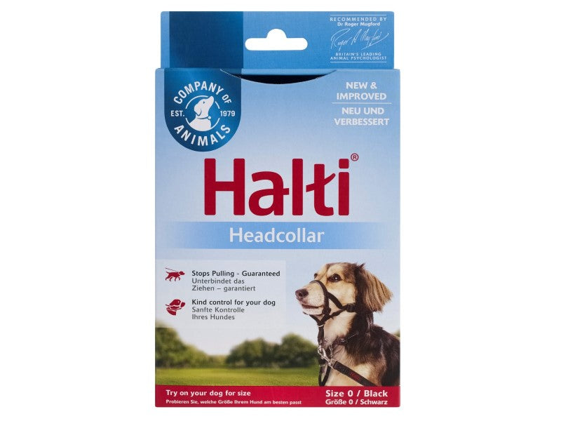 Halti Dog Head Collar Black