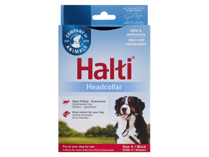 Halti Dog Head Collar Black