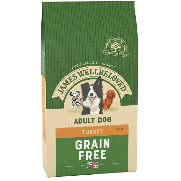 James Wellbeloved Turkey Adult Grain Free 1.5kg